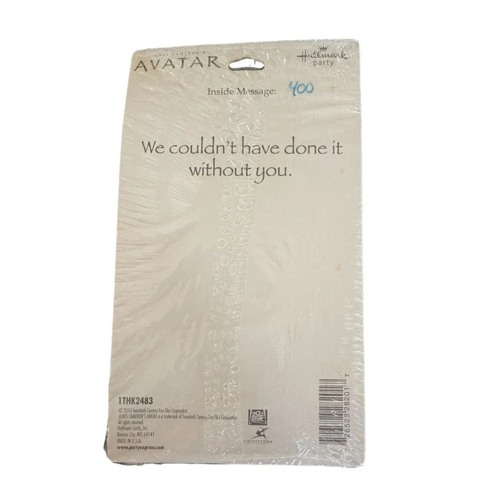 5 Packs Hallmark Party Thank you Cards Avatar Theme With Envelopes (40 total)
